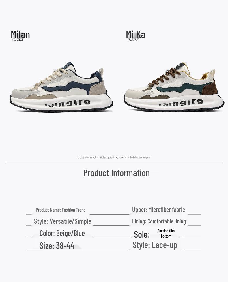 Forrest Gump Herren 2025 Herbst Leder-Sneakers: Atmungsaktive, Rutschfeste, Weichsohlige Business Casual Laufschuhe.