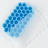 1pc Stackable Silicone Ice Cube Trays With Lid - 37 Cubes For Chilled Drinks Whiskey & Cocktails - Flexible And Safe