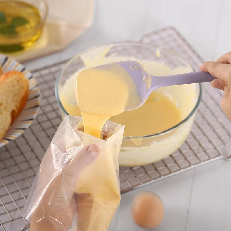 21cm/27cm Silicone Scraper Food Grade Silicone Baking Spatula Cake Spatula Mixing Tool Kitchen Baking Accessories