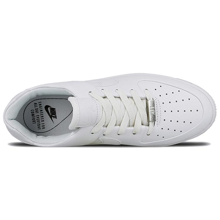 Ny Nike Air Force 1 Sage Low Triple White Dame AR5339-100
