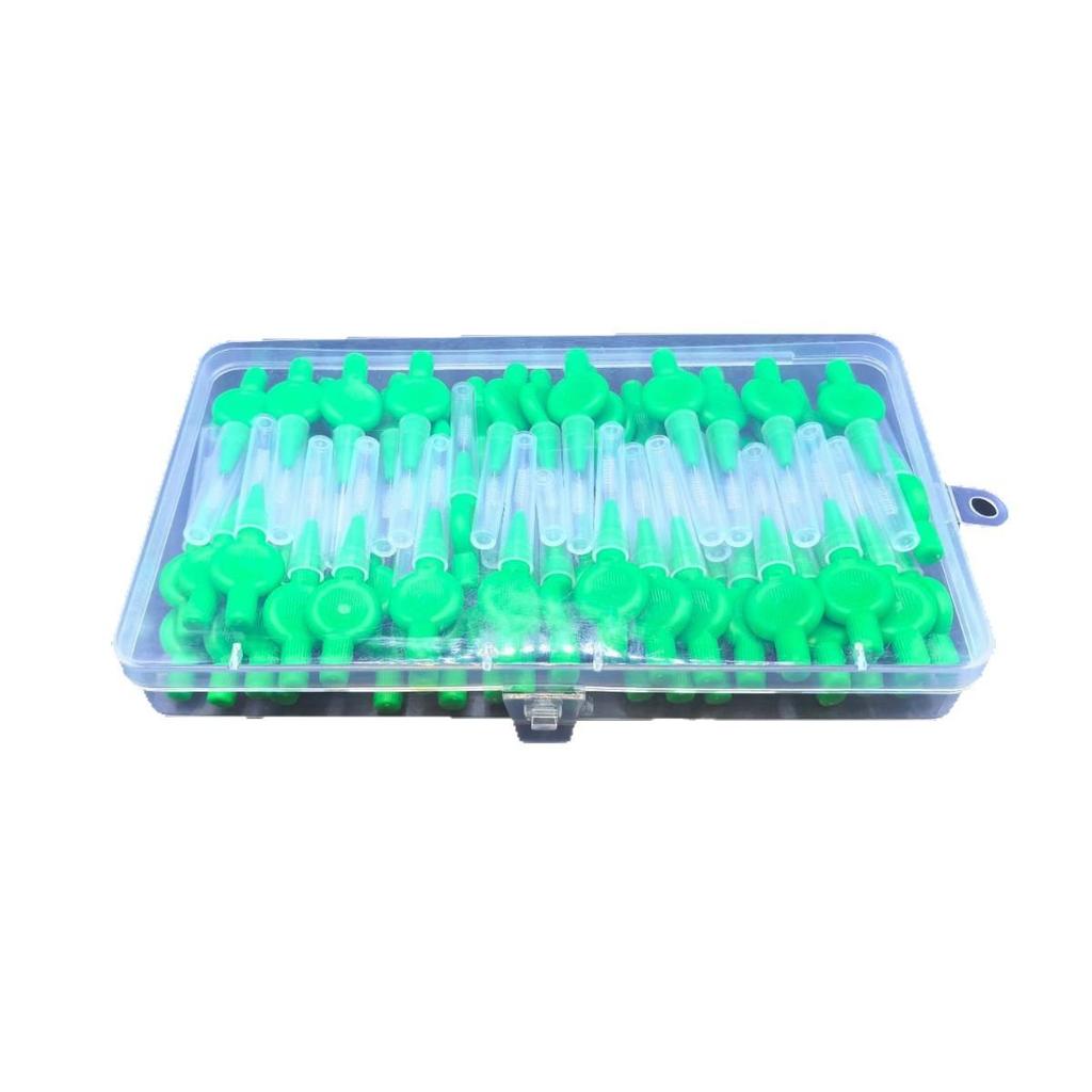 Interdental Round Gap Brush & Orthodontic Toothbrush for Oral Care