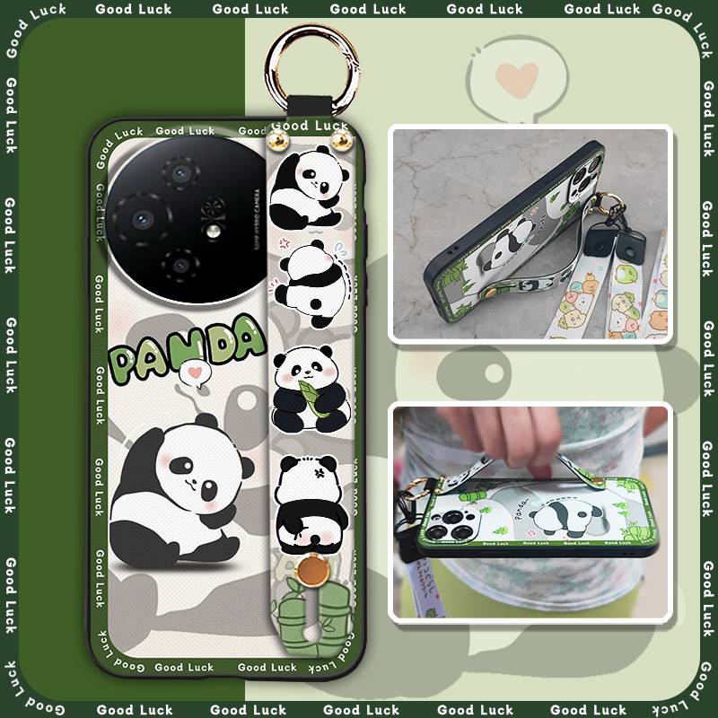Back Cover Protective Phone Case For TCL 50 Nxtpaper 5G/50Pro Nxtpaper 5G Lanyard Anti-dust Fashion Design Silicone Ring