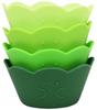 Ippinsha Gyutto and Silicone Made In Microwave and Dishwasher Perfect for Lunch Set of Gift Item 47153 Onigiri-san Balan-san Cups, Japan, Safe, Round,