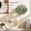 Desk Fan, Dormitory Fan, Office Fan, Portable Small Desktop Wall-Mounted USB Charging Fan Small Fan Mini Fan