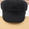 Hardcore Cotton Octagonal Hat Autumn Winter Casual Women's Big Head Circumference Small