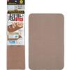 Gekiochi-kun Shocking Ultra-Thin 2mm Magical Bath Mat S Size 35x50cm Gray Quick Dry Non-Slip Bath Rug