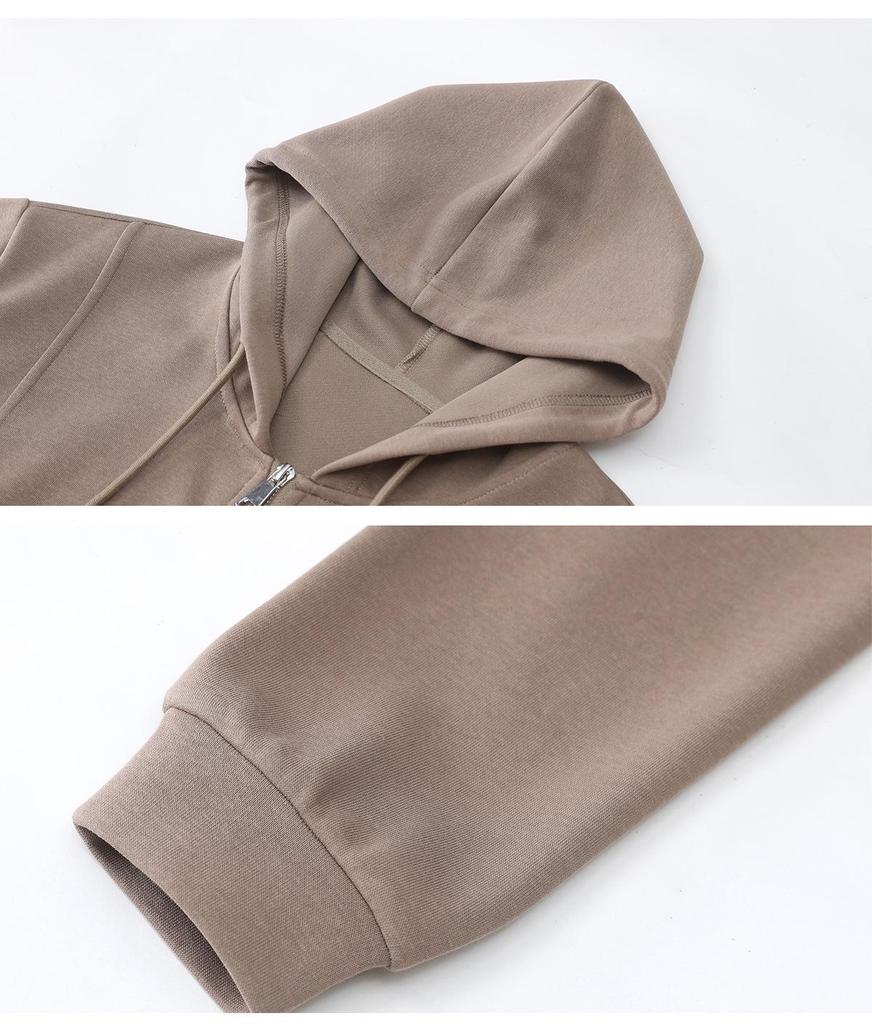 2024 Spring & Autumn Women's Fashion Cardigan Hoodie - Trendy, Youth-Enhancing, Casual Jacket for Middle-Aged Mothers