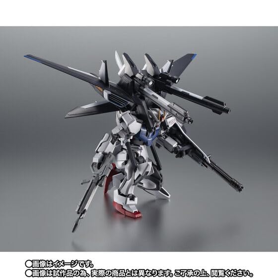 ROBOT Spirits <SIDE MS> GAT-X105 Strike Gundam (Regenerated) + I.W.S.P. Ver. A.N.I.M.E. Approximately 125mm PVC & ABS Painted Movable Figure