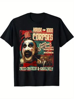 T-SHIRT Rob Zombie Captain Spaulding Museum S-3XL QI234