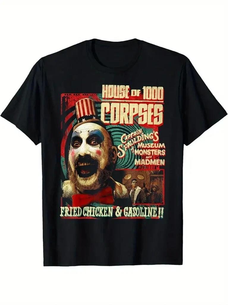 T-SHIRT Rob Zombie Captain Spaulding Museum S-3XL QI234