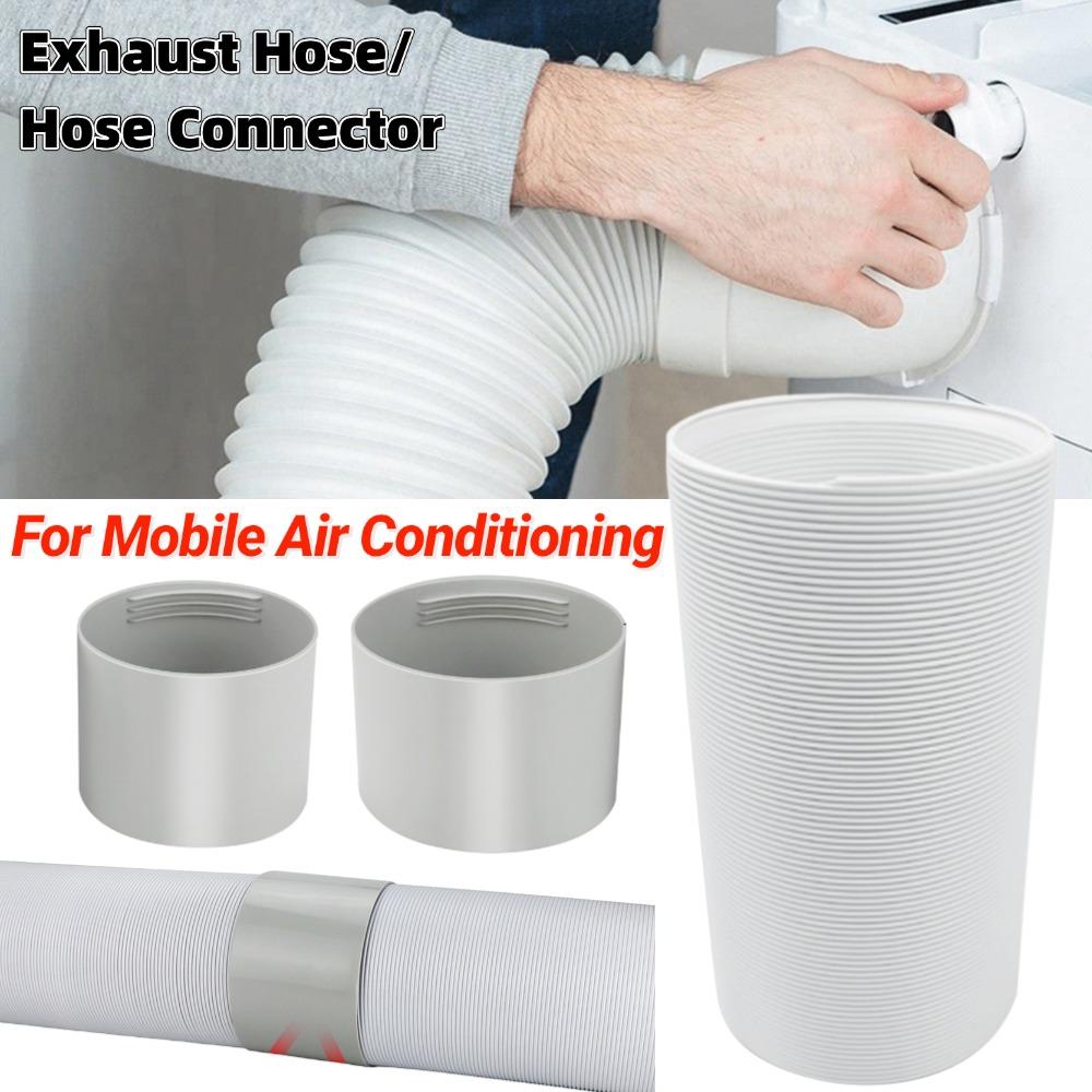 130/150mm Duct Extension Pipe Flexible Hose for Mobile Air Conditioner Exhaust Hose Vent Tube Pipe Connector Interface Adapter Air Filters 7