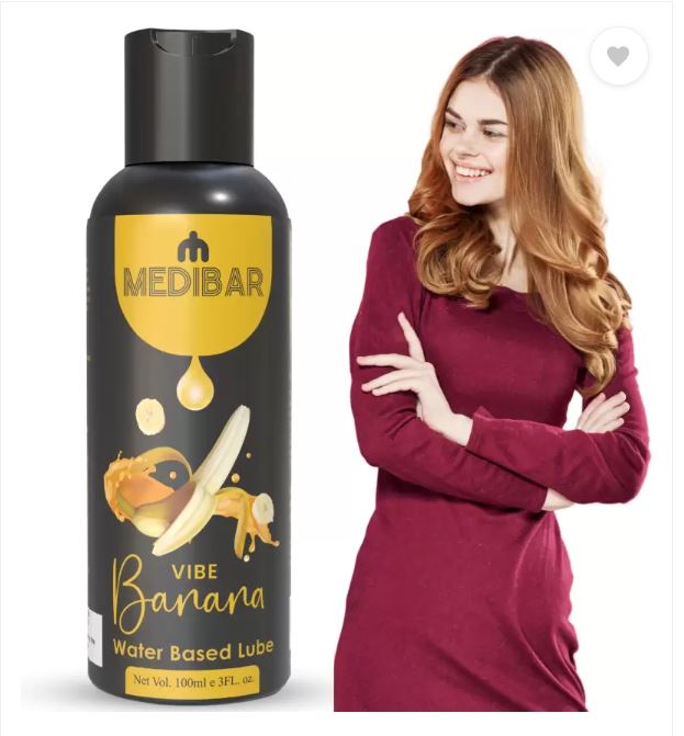 Medibar Lube - Banana Flavored Water-Based Massage Gel For Men Women Lubricant  (100 Ml)