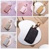PU Car Key Organiser Mini Coin Bag Pendant Luxury Car Key Bag