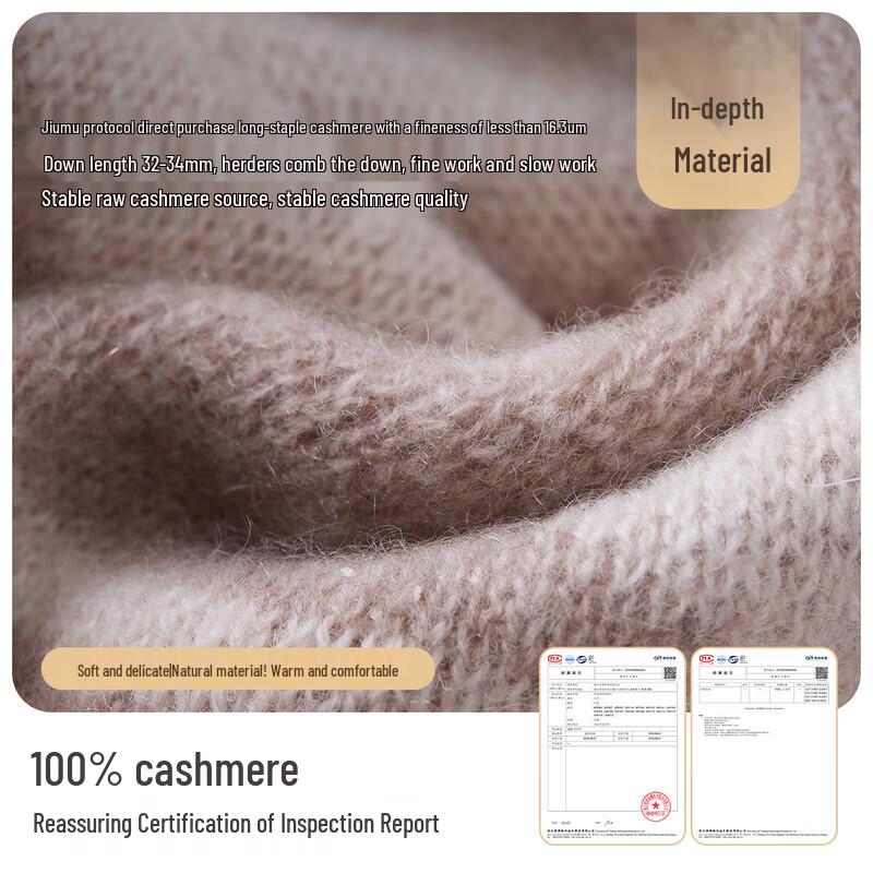 JIUMU Women's 100% Cashmere Scarf