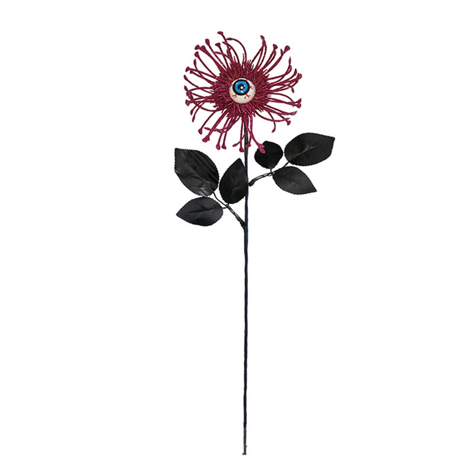 

Хэллоуин Страшные Украшения Черные Страшные Срезанные Цветы Украшения для Вечеринки Праздничная Атмосфера Цветы One Size