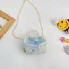 Childish Adorable Princess Bag - Girl's Handbag with Money Compartment and Accessories - Bow Crossbody Bag