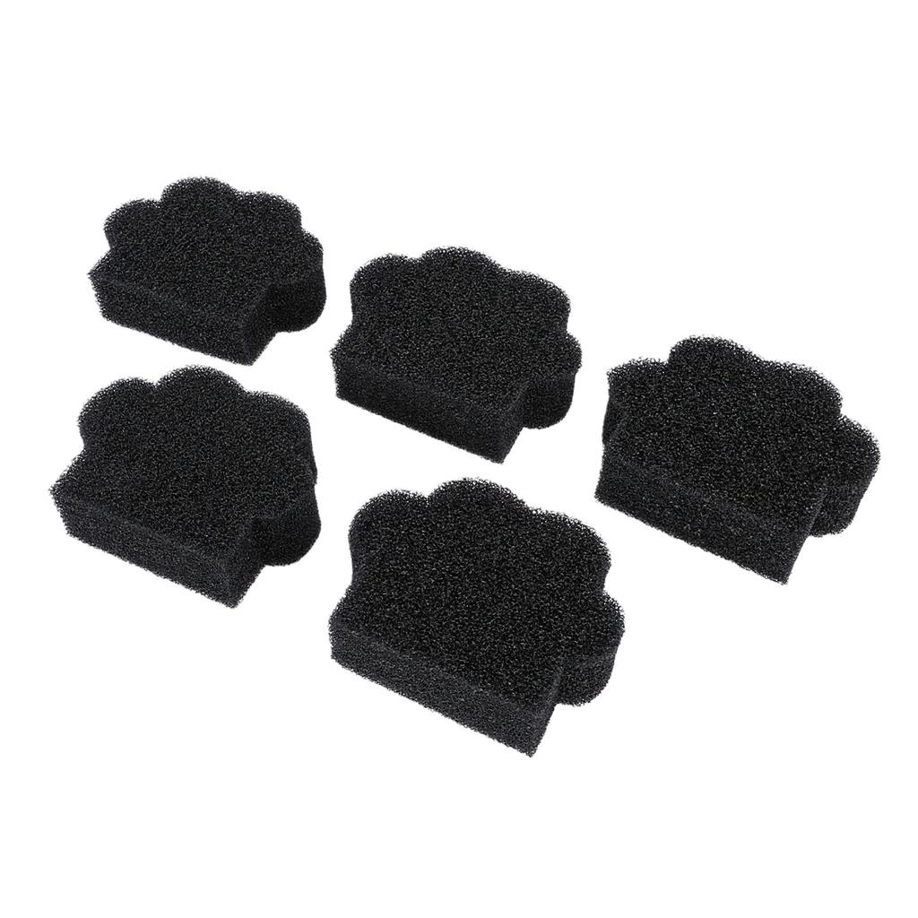 5pcs Laundry Pet Hair Remover Sponge Effective Reusable Washing Machine Hair Catcher for Wet Dry Clothes