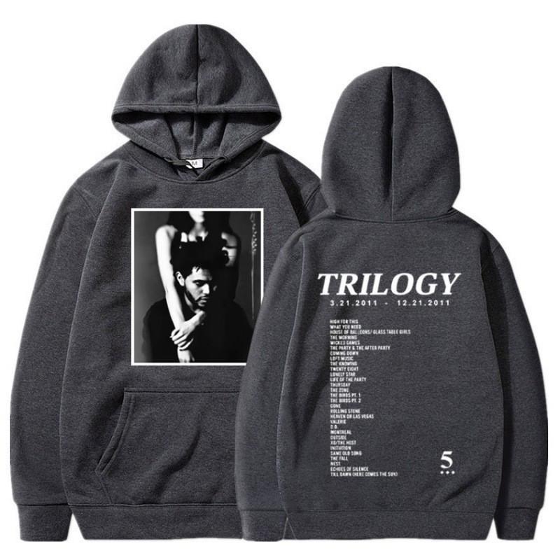Europäische Größe The Weeknd Trilogy Musikalbum Hoodie