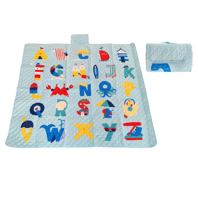 Ultrasonic Picnic Mat: Thick, Fun, & Versatile for Park, Camping, Beach, or Parties 200x200 cm