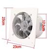 Household Kitchen Ventilator 6-12-Inch Silent Window Exhaust Fan