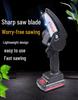 Cordless Handheld Mini Electric Chainsaw for Woodworking & Gardening