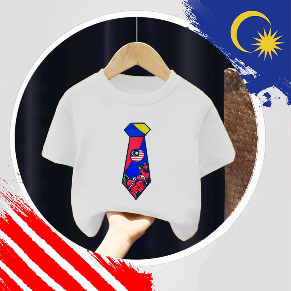 Children's short sleeved shirt with printed design, men's and women's T-shirt