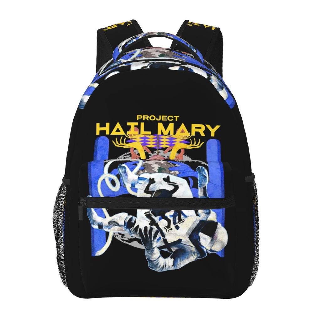 Movie Project Hail Mary Graphic Andy Weir Novel Backpack Student Boys Girls BookBag Kids School Bag  Shoulder Bags for Men Women