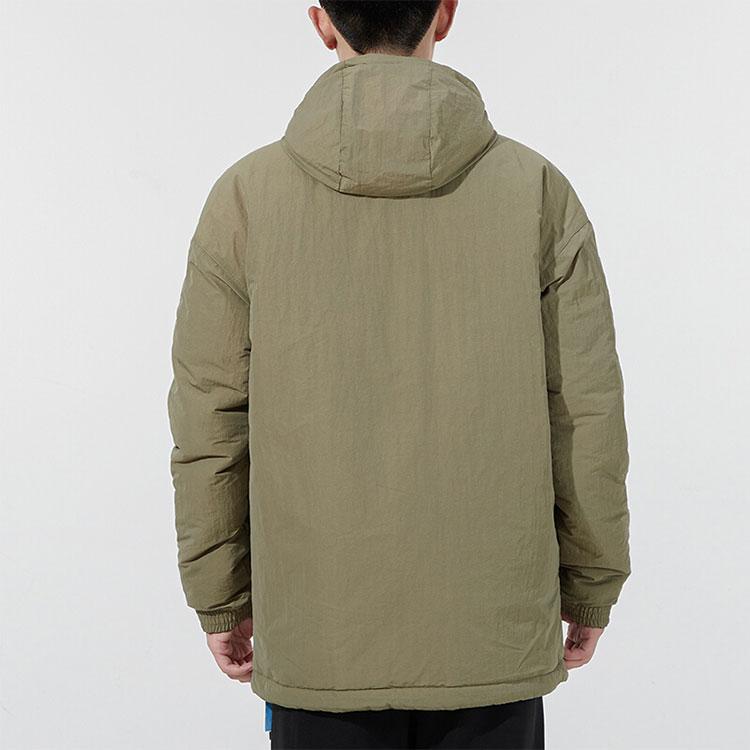 adidas Originals Lock-Up Gepolsterte Jacke mit Wendekapuze Herren Oberbekleidung Olive H14121