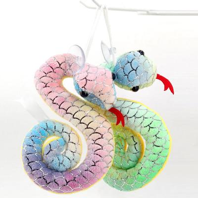 Hadi Plyšová panenka Přívěsek Roztomilý Kreslený Plyšový přívěsek na klíče Měkká plyšová hračka Dárek pro dívky Kluci Přátelé Rodinné auto Dekorace do pokoje