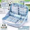 12-layer Panda Pencil Case, Large Capacity, High-value Stationery Box for Boys and Girls, Cute Junior High School Stationery, Pencil Case.