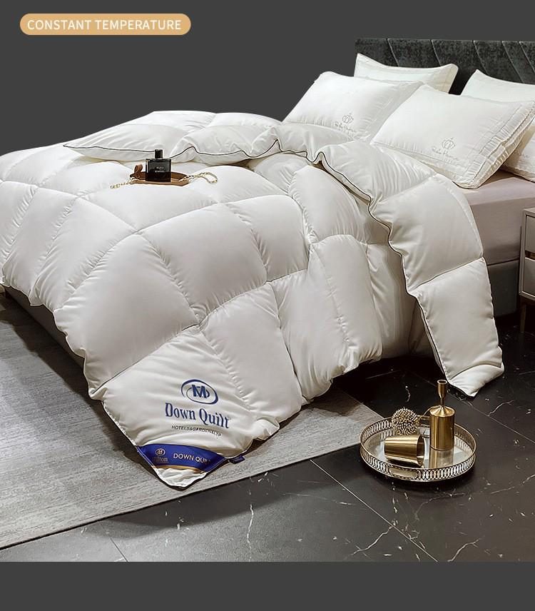 Star Hotel Imitation Down Quilt - Year-Round Comfort: Summer, Winter, Thickened Warmth, Air Conditioning, Perfect Gift