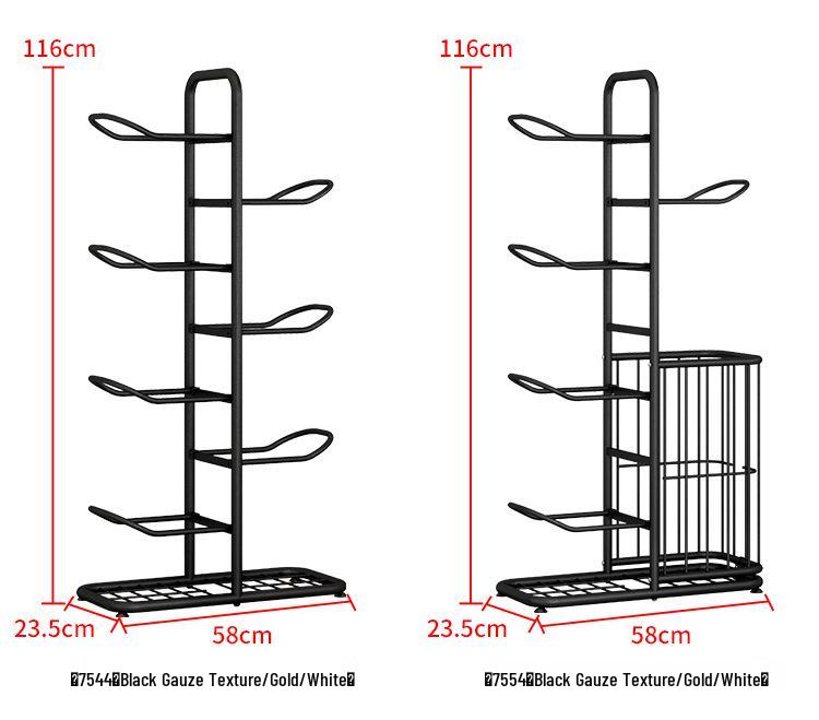 Multi-layer Iron Rack for Storing Kids' Sports Balls, Rackets & More