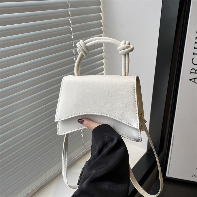 Crossbody Bag for Women  Fashion Casual Western Style Shoulder Handbag Simple Texture Messenger Small Square Bag