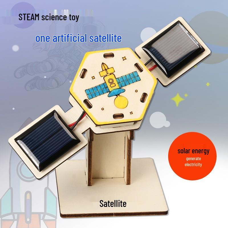 DIY Solar-Powered Electric Satellite Model Kit for Small-Scale Aerospace Science Projects