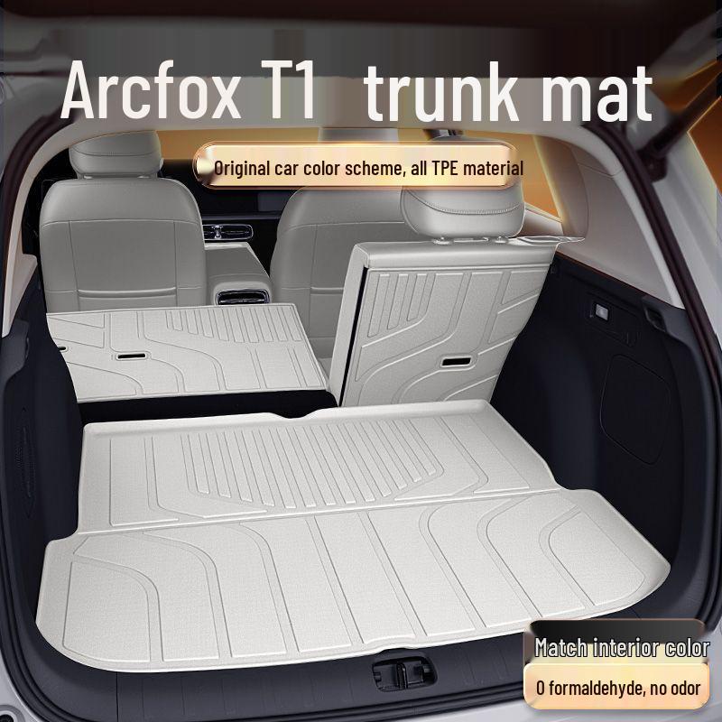 ARCFOX T1 2025 Trunk Mat - TPE Tail Box Floor Liner for BAIC Car Interior Accessories