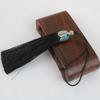 Tassels Polyester Phone Pendant Mobile Phone Straps Mobile Phone Lanyard Silk Cloisonne Keychain