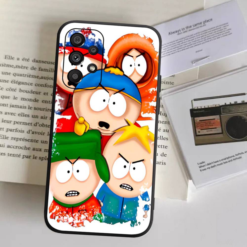 Cartoon S-South P-Park Phone Case For Samsung A 52 53 21 32 13 12 71 31 51 40 72 73 70 22 42 50 30 20 21 Shell