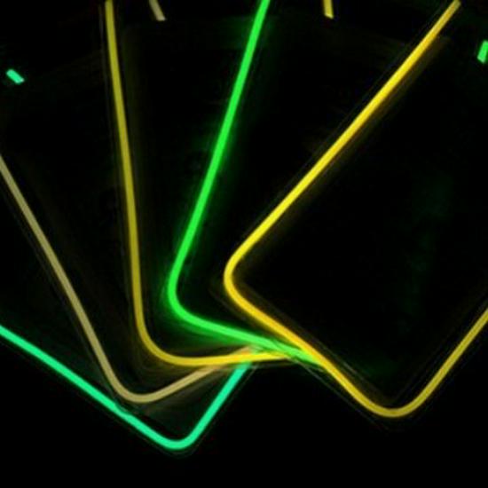 Luminous Waterproof Phone Bag: Fluorescent Case for Swimming and Outdoor Use