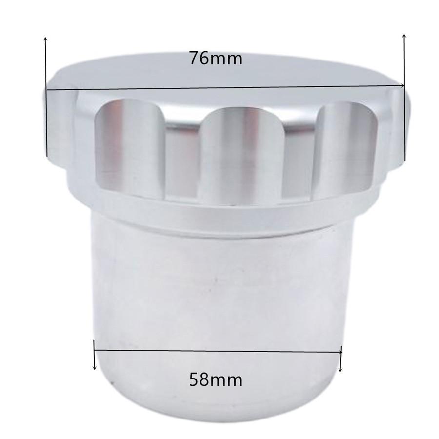 Aluminum Alloy 2 "ID Weld On Cap Neck Fuel Filler Tank Water Sump Splash Bowl