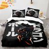 2026 Hot Sale Japanese Anime Dragon Ball Son Goku Bedding Set Quilt Cover Twin Full Bedroom Bed Decor for Teens Best Gifts
