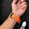 Per cinturino Redmi Watch 5 Braccialetto in silicone per Redmi Watch 4 Xiaomi Mi Band 8/9 Pro Bicolore Traspirante Cinturino Braccialetto Sportivo
