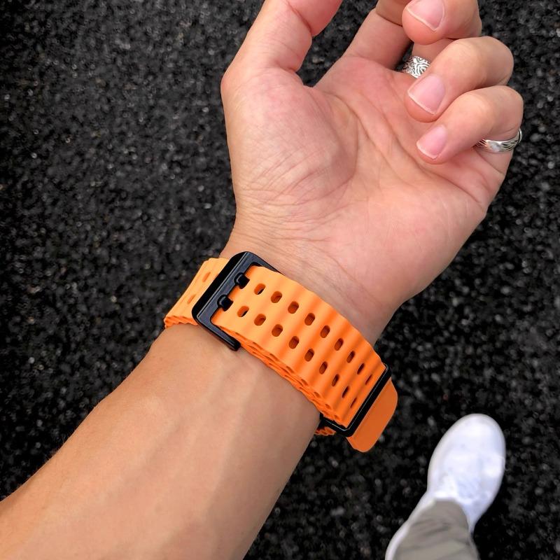 Per cinturino Redmi Watch 5 Braccialetto in silicone per Redmi Watch 4 Xiaomi Mi Band 8/9 Pro Bicolore Traspirante Cinturino Braccialetto Sportivo