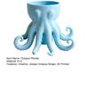 3D Printed Octopus Planter Nautical Octopus Tentacle Flower Pot for Desk Home Decor Ocean Animal Planter for Small