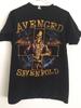 Avenged Sevenfold Rock Group Band T Shirt Men's Sz L Bay Island Skull Bat Wings Unisex T-Shirt
