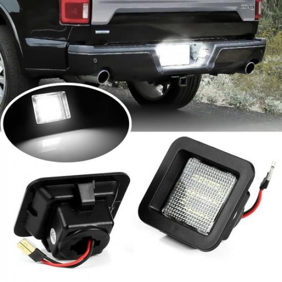 Für 2015-2018 Ford F150 Klare LED Kennzeichenbeleuchtung Baugruppe Glühbirne Kennzeichenleuchte