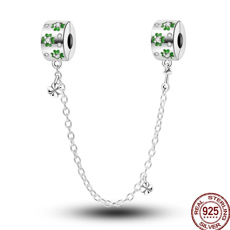 Copper Shiny Zircon Chain Series Beaded Beads Suitable For Pan Original Bracelet Diy Jewelry Gift