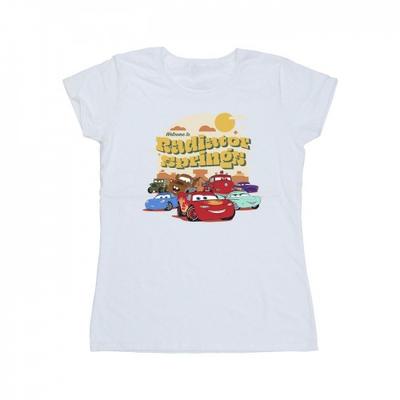 Womens/Ladies Cars Radiator Springs Group Cotton T-Shirt