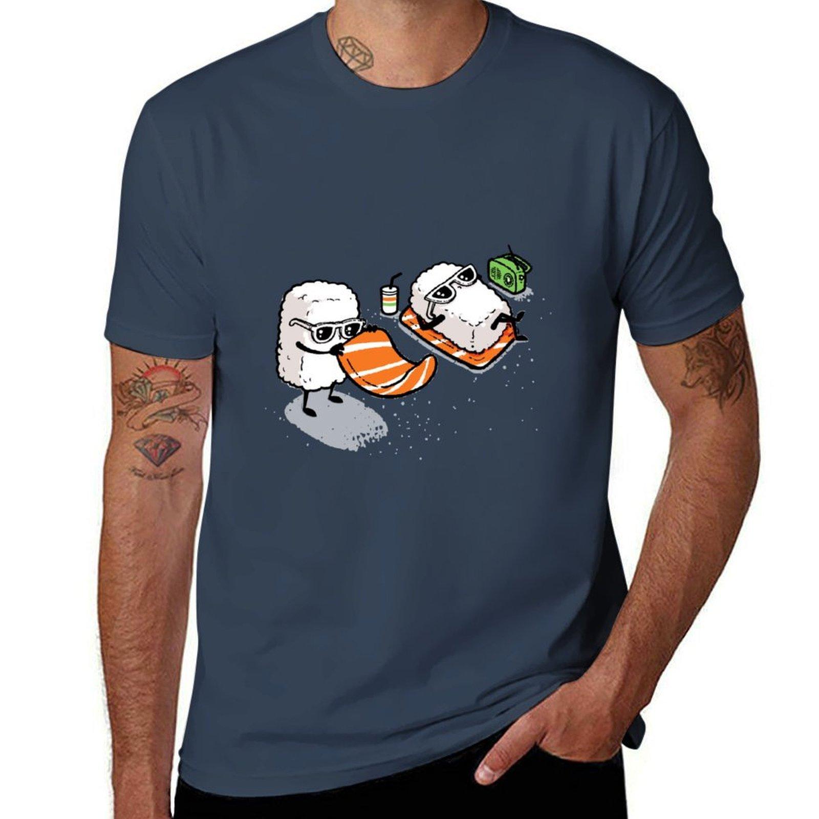 Sushi Tshirt Thanksgiving Casual Tee S