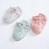 3 Paires Chaussettes Nouveau-né Printemps Été Bébé Garçons Filles Coton Uni Respirant Nourrisson Fille Douces Mignonnes Chaussettes Chaussettes Enfant