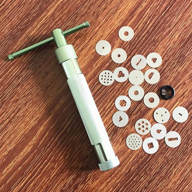 New Rotary Polymer Clay Extruder: Fine Carving and Colored Oil Clay Pottery Tool